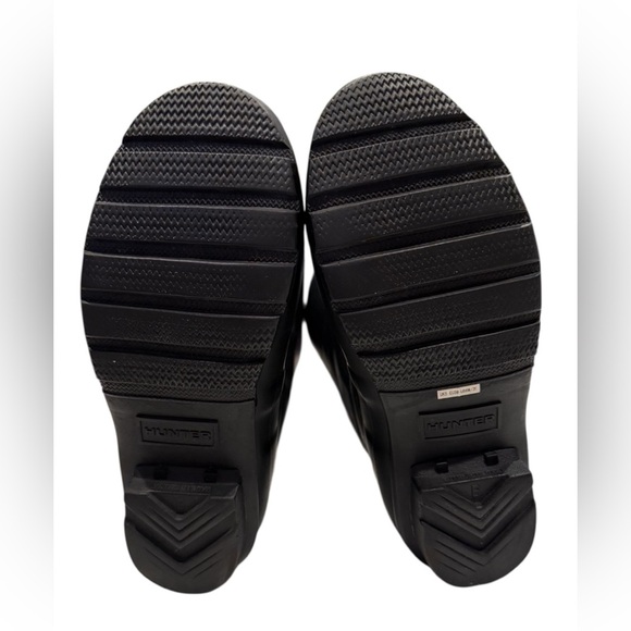 Original Hunter Tall Wellington Fur Lined Waterproof Rubber Rain Boot Size 6 - Picture 4 of 6